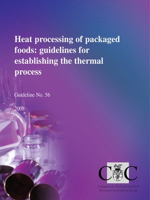 cover image of Heat processing of packaged foods